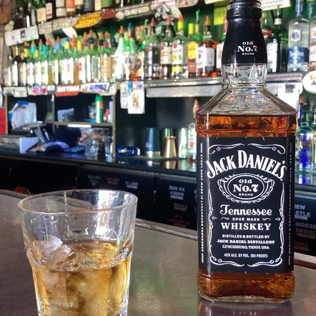 Jack Daniels at the bar