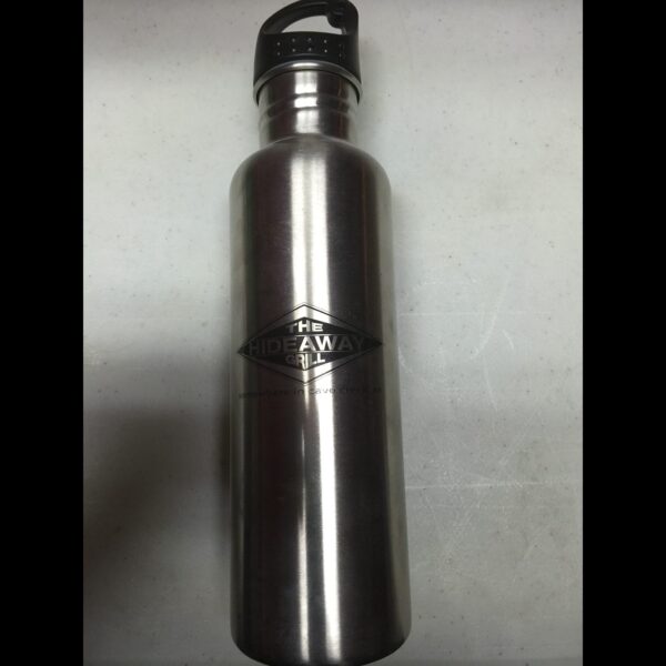 Silver Water Bottle