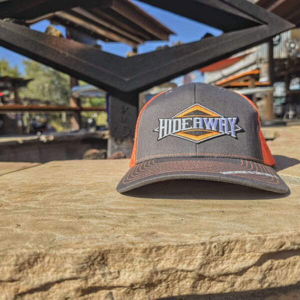 Orange Hideaway Snapback