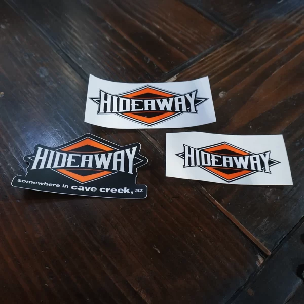 Hideaway Sticker