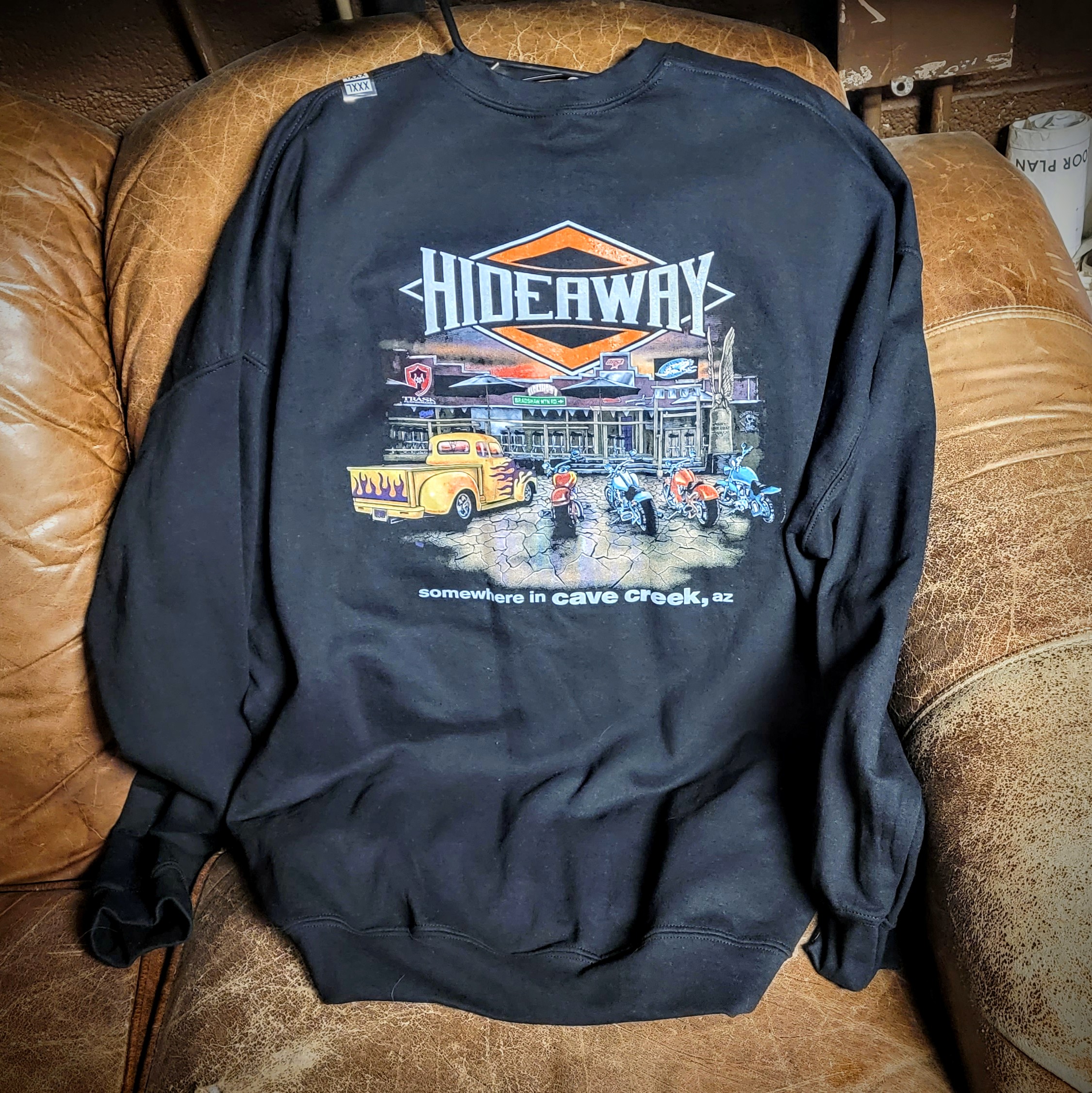 Bar Art Sweatshirt - Hideaway-Roadhouse